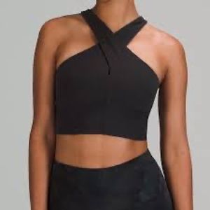 Lululemon Nulu Wrap-Front Longline Bra *Light Support
Black